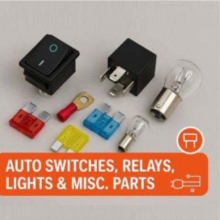 Picture for category Switches, Relays, Lights & Miscellaneous Parts