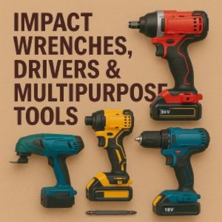 Picture for category Impact Wrenches, Drivers & Multipurpose Tools