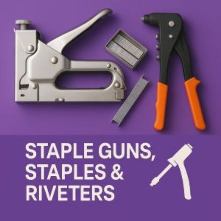 Picture for category Staple Guns, Staples & Riveters