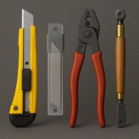 Picture for category Utility Knives, Blades, Crimping Pliers & Glass Cutters
