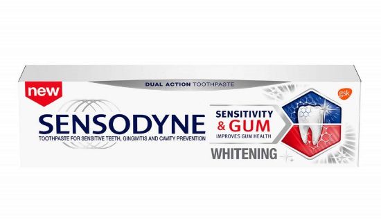 Picture of SENSODYNE TOOTH PASTE - SENSITIVITY & GUM WHITENING 75ml 
