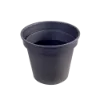 Picture of ROUND PLASTIC BLACK PLANT POT - VARIOUS SIZES