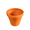 Picture of ROUND TERRA-COTTA PLANT POT - VARIOUS SIZES