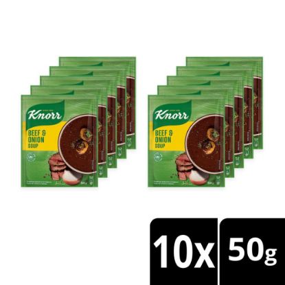 Picture of KNORR BEEF & ONION SOUP 10x50g
