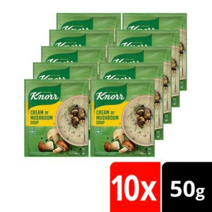 Picture of KNORR CREAM OF MUSHROOM SOUP 10x50g