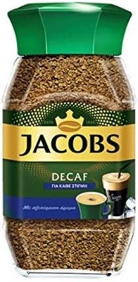 Picture of JACOBS COFFEE DECAFINATED BLUE LABEL (GLASS) 100g