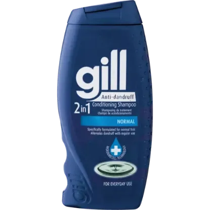 Picture of GILL ANTI DANDRUFF 2-IN-1 CONDITIONER & SHAMPOO - NORMAL 400Mml