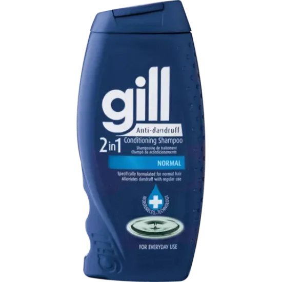 Picture of GILL ANTI DANDRUFF 2-IN-1 CONDITIONER & SHAMPOO - NORMAL 400Mml