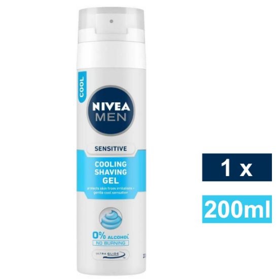Picture of NIVEA SHAVING GEL MEN  - COOLING SENSITIVE 200ml