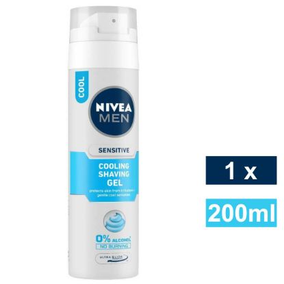 Picture of NIVEA SHAVING GEL MEN  - COOLING SENSITIVE 200ml