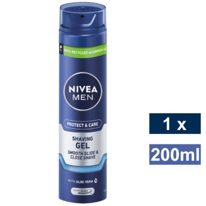 Picture of NIVEA SHAVING GEL MEN - PROTECT & CARE 200ml