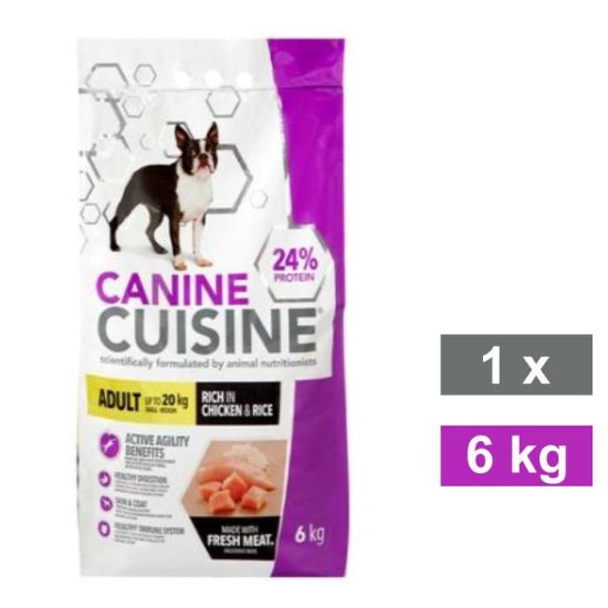 Picture of CANINE CUISINE ADULT DOG FOOD - SMALL TO MEDIUM 6KG