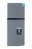 Picture of CAPRI TOP FREEZER / BOTTOM FRIDGE WITH WATER DISPENSER METALLIC 340L