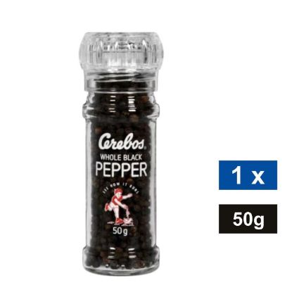 Picture of CEREBOS BLACK PEPPER GRINDER 50g
