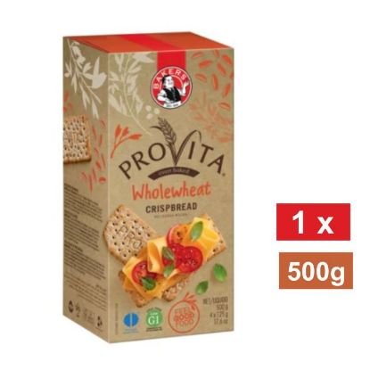 Picture of BAKERS PROVITA WHOLEWHEAT CRISPBREAD  500g