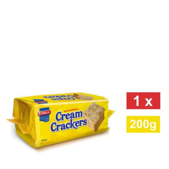 Picture of LOBELS CREAM CRACKERS 200g 