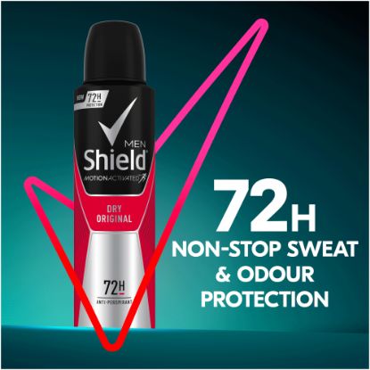 Picture of SHIELD MEN DEODORANT SPRAY - DRY ORIGINAL 150ml