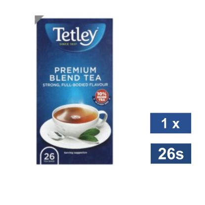 Picture of TETLEY PREMIUM BLEND TAGLESS TEA BAGS 26's