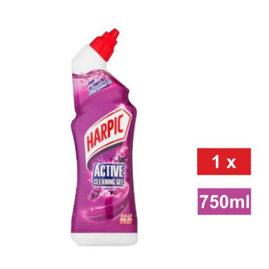 Picture of HARPIC ACTIVE CLEANING GEL LAVENDER 750ml 