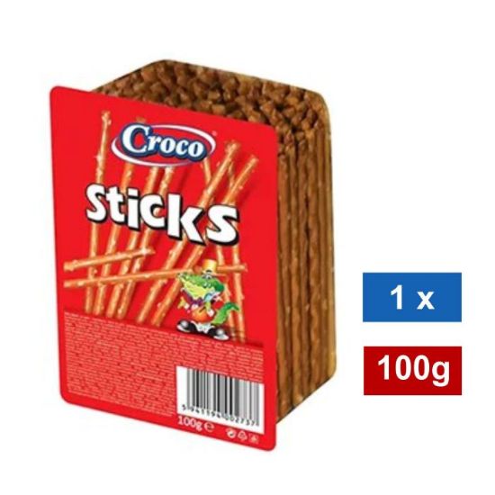 Picture of CROCO SALTED STICKS TRAY 100g