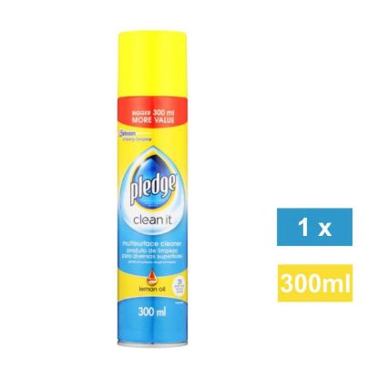 Picture of PLEDGE LEMON OIL MULTI-SURFACE CLEANER 300ml 