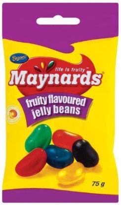Picture of BEACON MAYNARDS FRUITY FLAVOURED JELLY BEANS 75g 