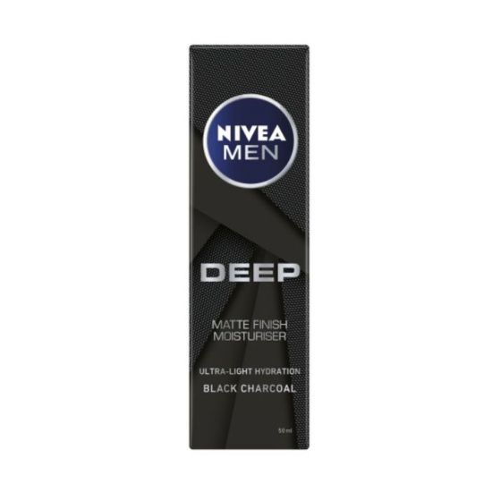 Picture of NIVEA MEN DEEP MOISTURISER BLACK CHARCOAL 50ML