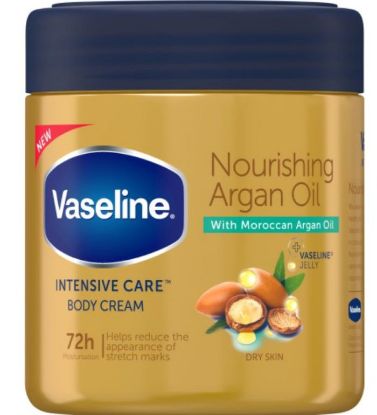 Picture of VASELINE INTENSIVE CARE NOURISHING ARGAN OIL BODY CREAM 400ml  