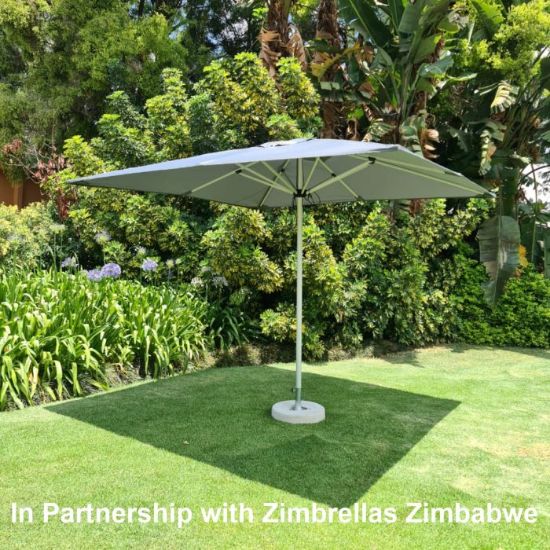Picture of ZIMBRELLAS CENTRE POLE SQUARE 3.0 METRE GARDEN UMBRELLA