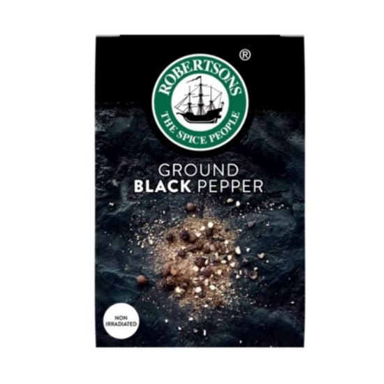 Picture of ROBERTSONS GROUND BLACK PEPPER SEASONING REFILL BOX 50g
