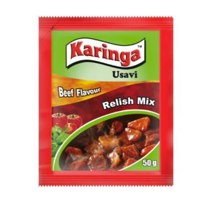 Picture of KARINGA USAVI MIX BEEF FLAVOUR RELISH MIX 12x50g
