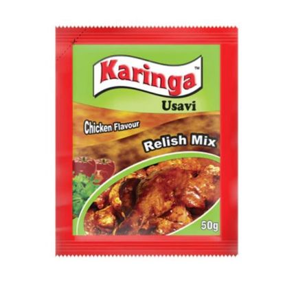 Picture of KARINGA USAVI CHICKEN FLAVOUR RELISH MIX 50g 