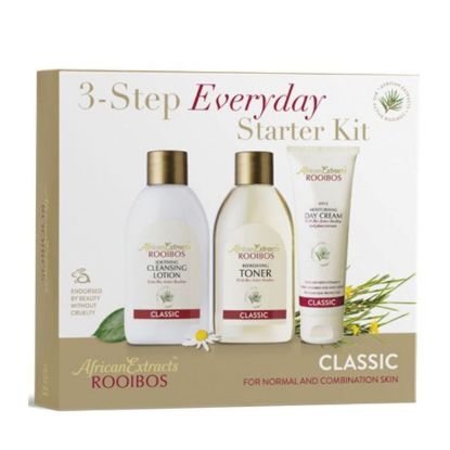 Picture of AFRICAN EXTRACTS ROOIBOS CLASSIC 3 STEP STARTER KIT 