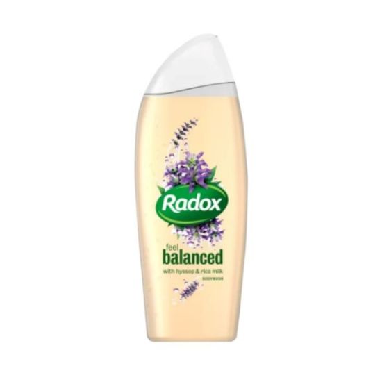 Picture of RADOX FEEL BALANCED  WITH RICE MILK & HYSSOP BODY WASH WASH 400ml