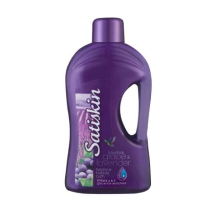 Picture of SATISKIN GRAPE & LAVENDER LUXURIOUS BUBBLE BATH 2L