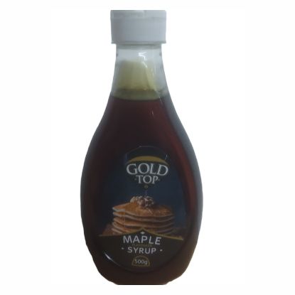 Picture of GOLD TOP SYRUP SQUEEZE MAPLE FLAVOUR  500g