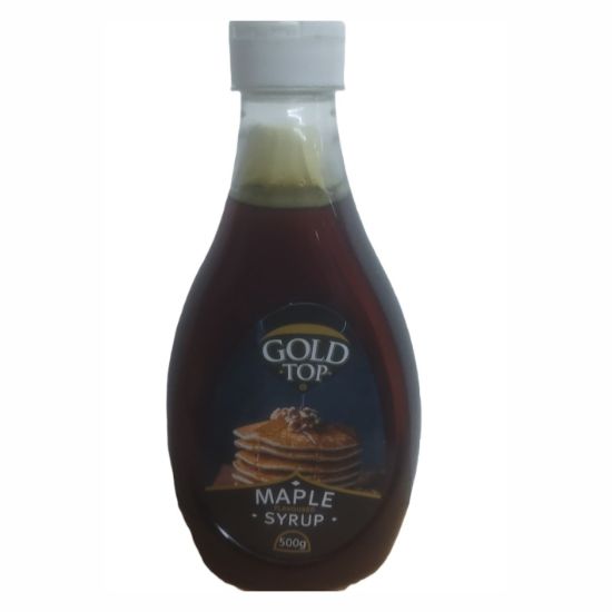 Picture of GOLD TOP SYRUP SQUEEZE MAPLE FLAVOUR  500g