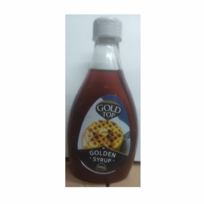 Picture of GOLD TOP SYRUP SQUEEZE CARAMEL FLAVOUR  500g
