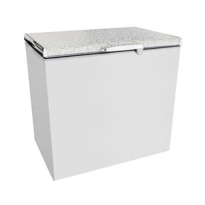 Picture of CAPRI CHEST FREEZER - EMBOSSED WHITE 270L