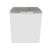 Picture of CAPRI CHEST FREEZER - WHITE ALUMINIUM 210L
