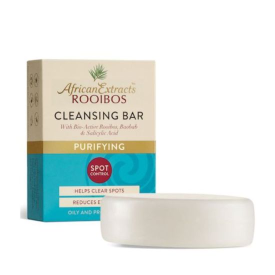Picture of AFRICAN EXTRACTS ROOIBOS PURIFYING FACIAL CLEANSING BAR 75g