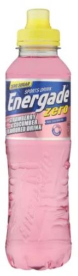 Picture of ENERGADE ZERO STRAWBERRY & CUCUMBER SPORTS DRINK 500ml 