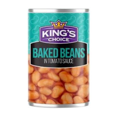 Picture of KING'S CHOICE BAKED BEANS IN TOMATO SAUCE 410g