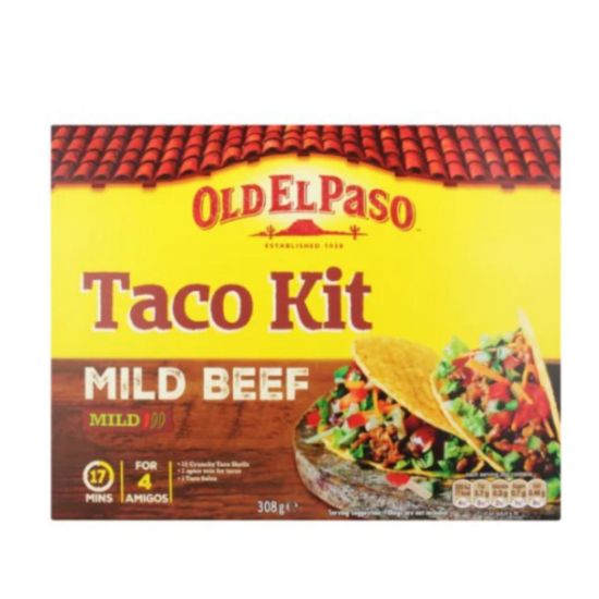 Picture of OLD EL PASO MILD BEEF TACO MEAL KIT 308g