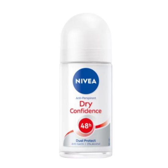 Picture of NIVEA DRY CONFIDENCE ANTI PERSPIRANT LADIES ROLL ON 50ml  