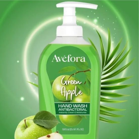 Picture of AVEFORA HANDWASH - GREEN APPLE 500ML 