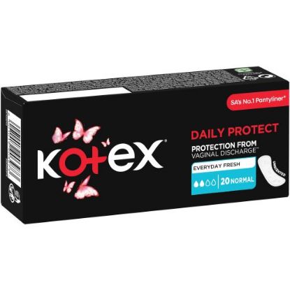 Picture of KOTEX  DAILY PROTECT PANTYLINERS 20's