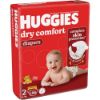 Picture of HUGGIES DRY COMFORT NAPPIES - SIZE 2, 1x94