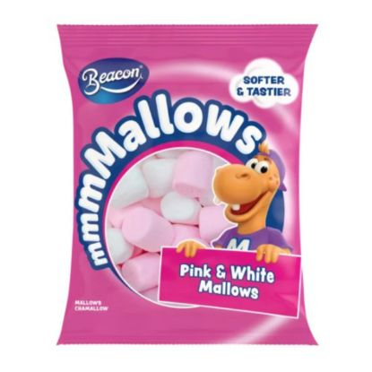 Picture of BEACON PINK & WHITE MALLOWS 300G