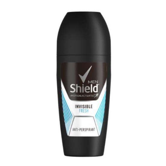 Picture of SHIELD MEN INVISIBLE FRESH ANTI-PERSPIRANT ROLL ON 50ml  